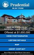 Mobile Optimized Real Estate listing on a smartphone